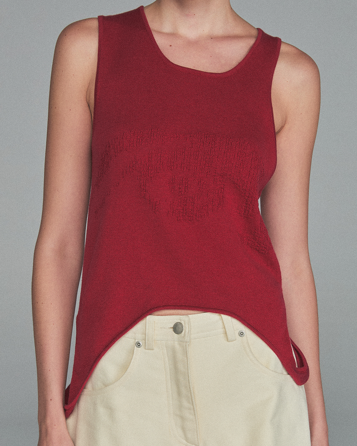 GH ASYMMETRICAL KNIT