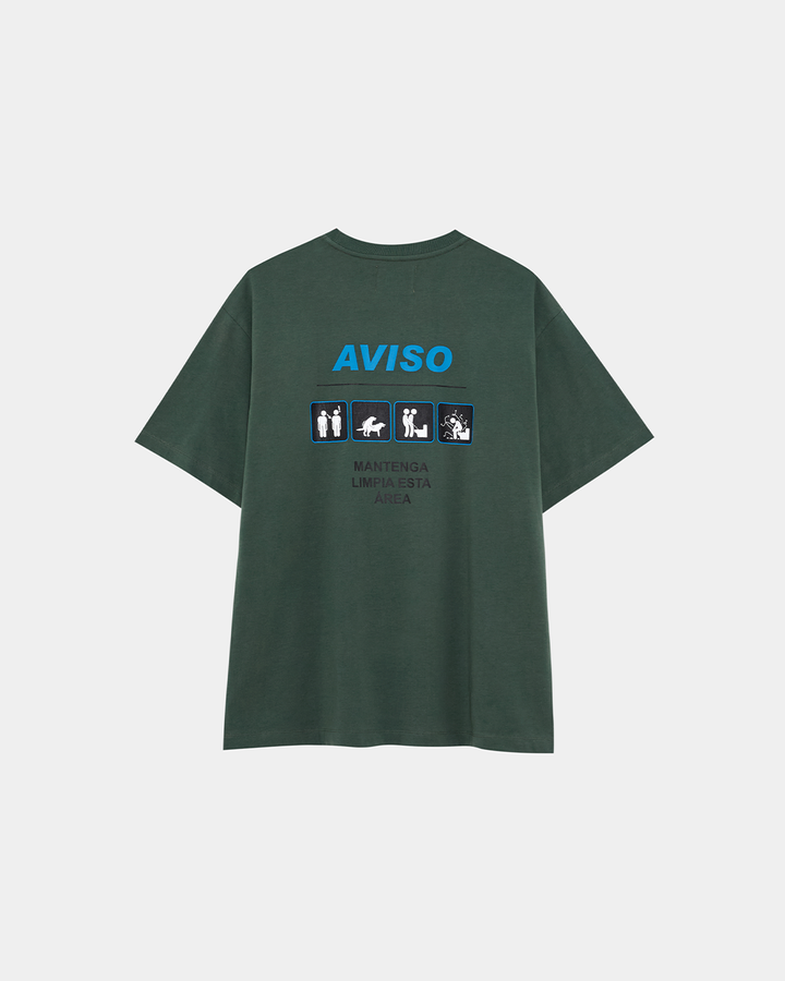 "AVISO" SIGN T By GREYHOUND