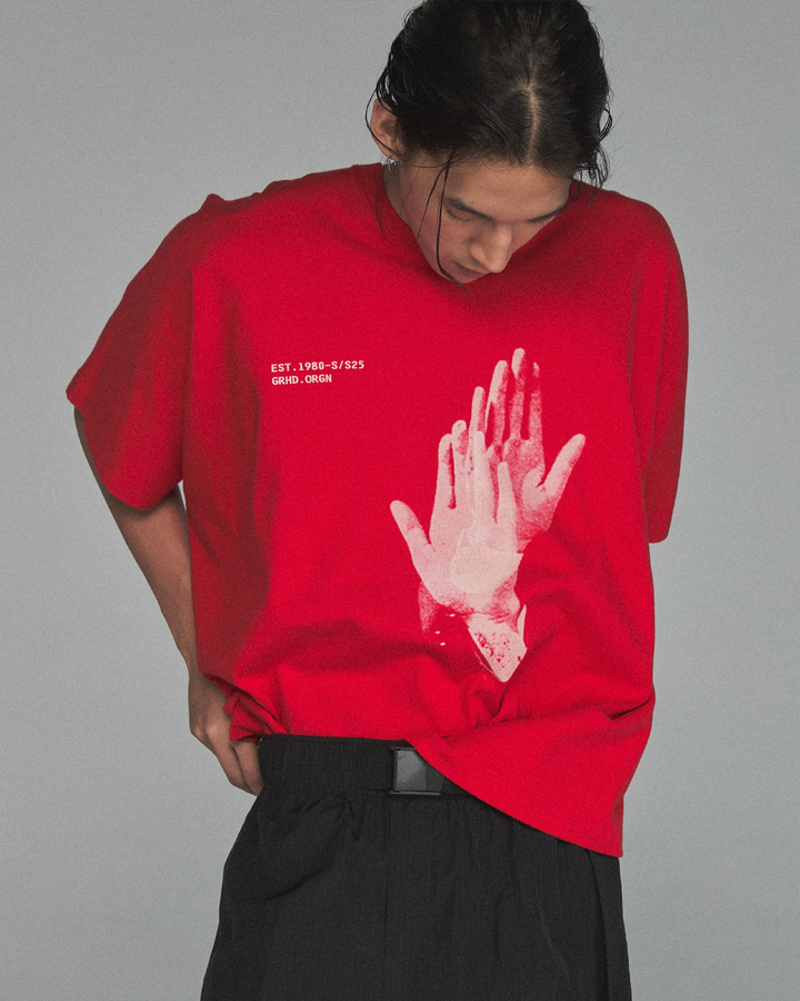 GH "HAND SCANNED" T-SHIRT