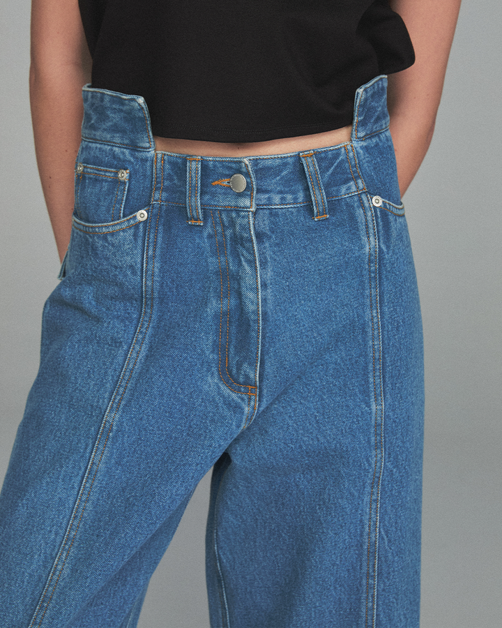 GH ASYMMETRIC DENIM