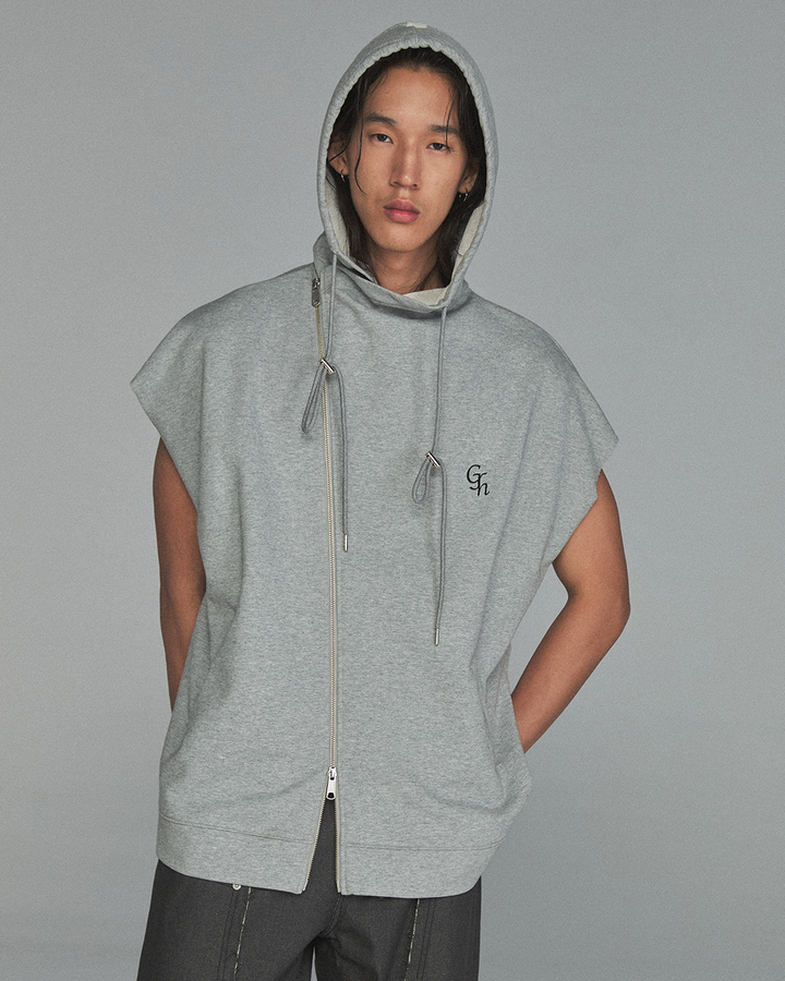 GH CURVED ZIP HOODIE