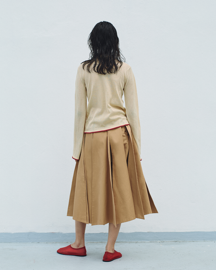 GH ASYMMETRIC CULOTTE SKIRT