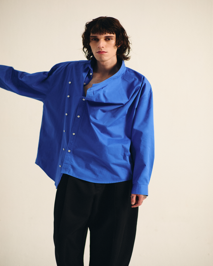 GH DOUBLE PLACKET DECONSTRUCTED SHIRT