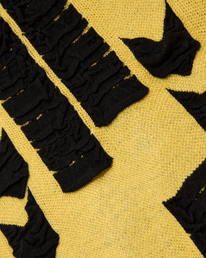 GH INTARSIA KNIT SCARF