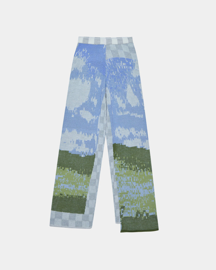 GH INTARSIA KNITTED PANTS