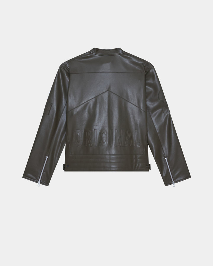 GH LEATHER BIKER JACKET