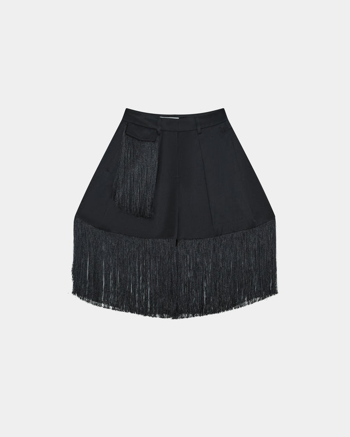 GH FRINGED SHORTS