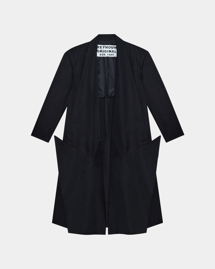 GH OVERSIZE LAPEL LONG COAT