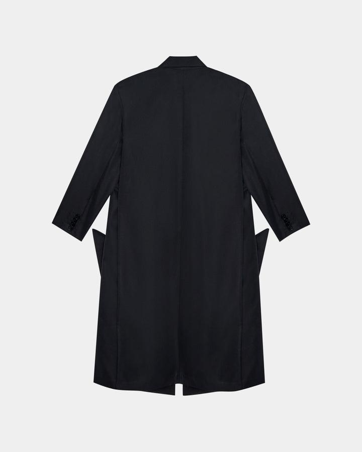 GH OVERSIZE LAPEL LONG COAT