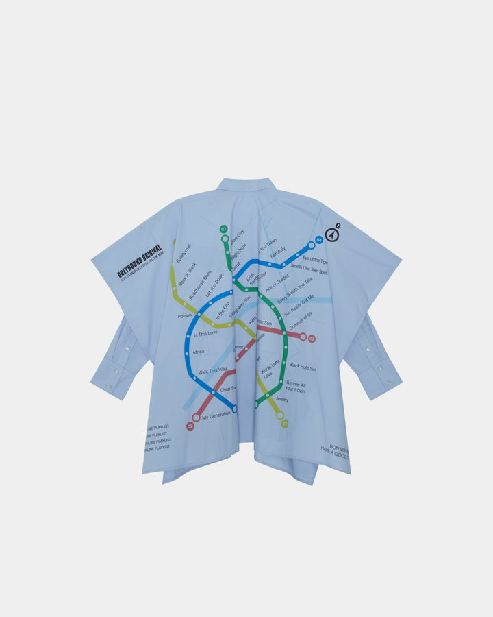 GH "CITY TRANSPORTATION SYSTEM MAP" SHIRT