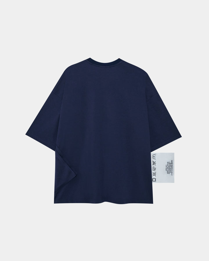 GH SLANT OVERSIZED POCKET T SHIRT