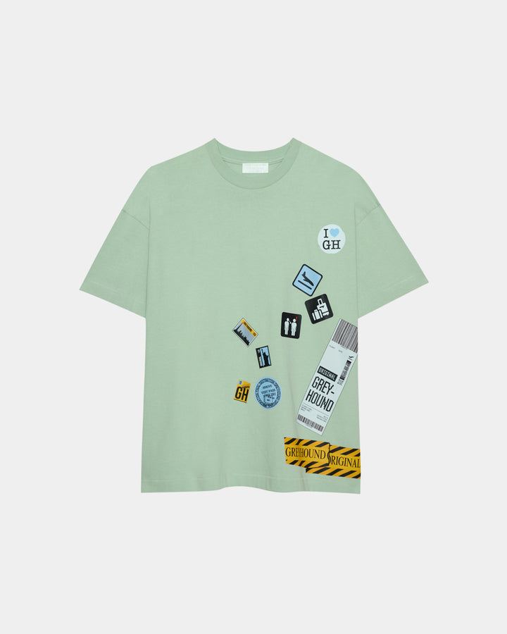 GH "TRAVEL STICKERS" T-SHIRT