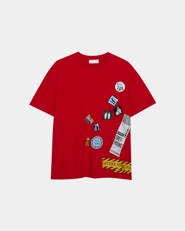 GH "TRAVEL STICKERS" T-SHIRT