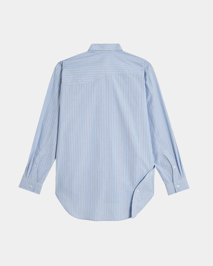 GH CURVED PLACKET STRIPE SHIRT